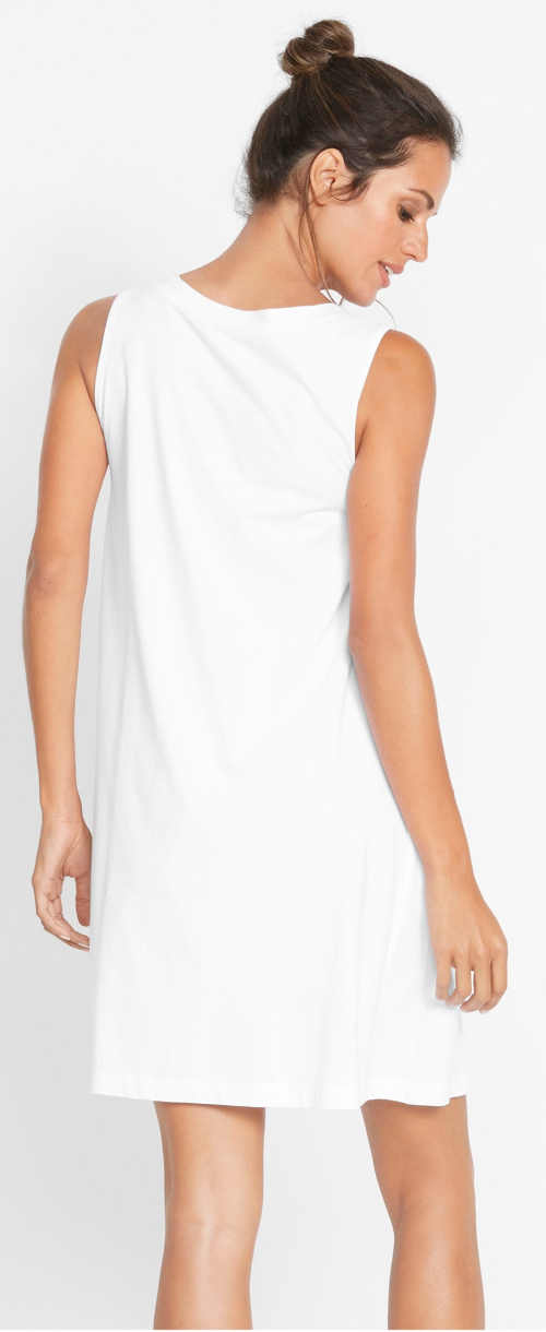 Olcsó fehér női nyári ruha Bonprix